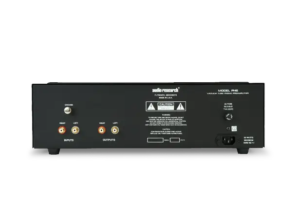 Audio Research PH6, Hybrid Phono Preamp Rør riaa-trinn for MM/MC, RCA 